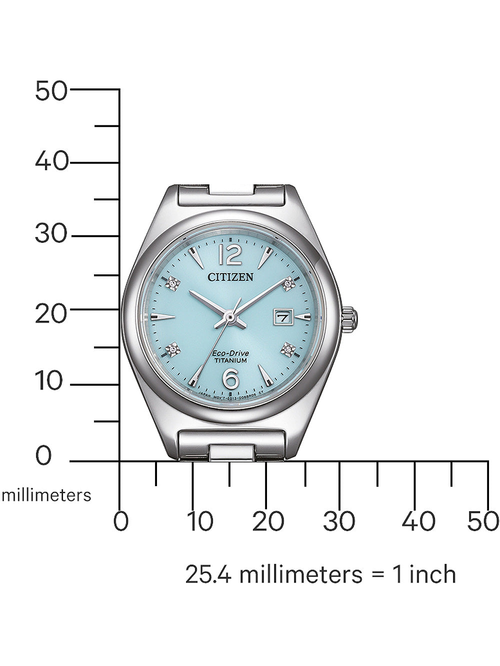 CITIZEN EW2601-81M Analoguhr Armbanduhr 46 mm ansicht-3