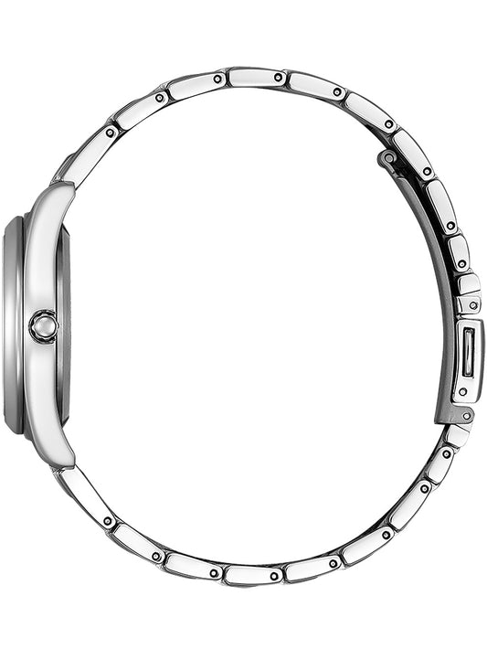 CITIZEN Damen Quarzuhr mit Datum aus Kunststoff 46 mm EW2601-81M – Produktansicht