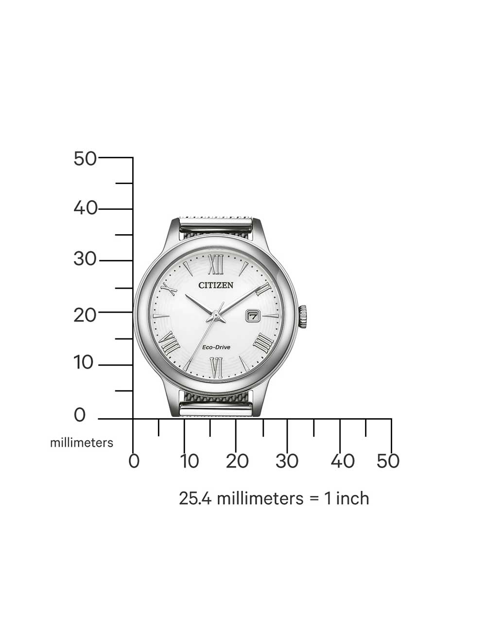 CITIZEN EW2621-75A Analoguhr Armbanduhr 46 mm ansicht-3