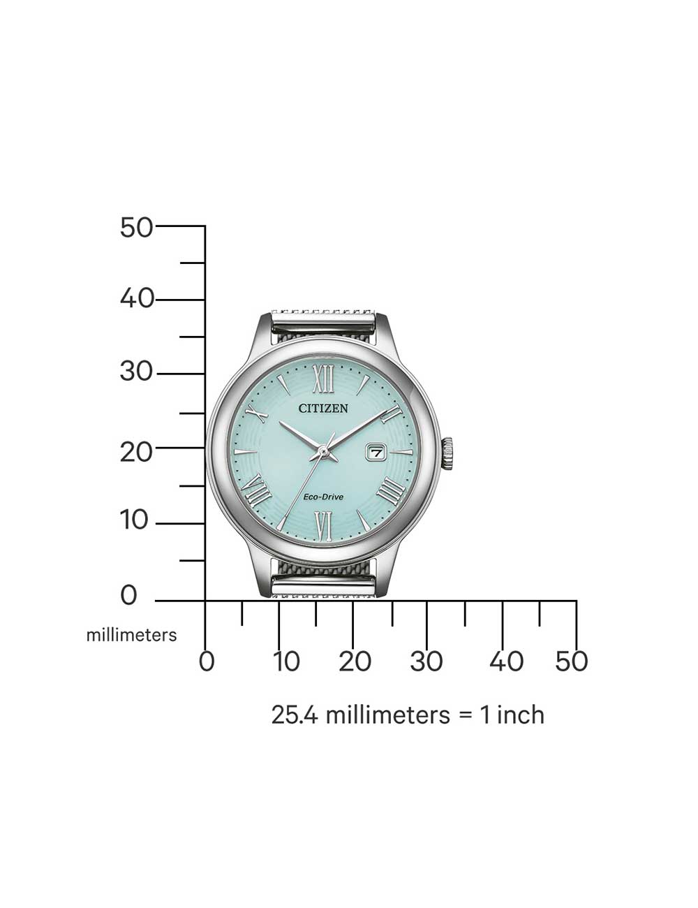 CITIZEN EW2621-75M Analoguhr Armbanduhr 46 mm ansicht-3