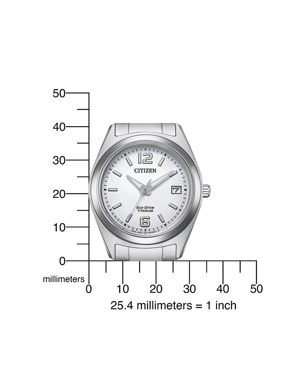 CITIZEN FE6151-82A Analoguhr Armbanduhr 46 mm ansicht-3