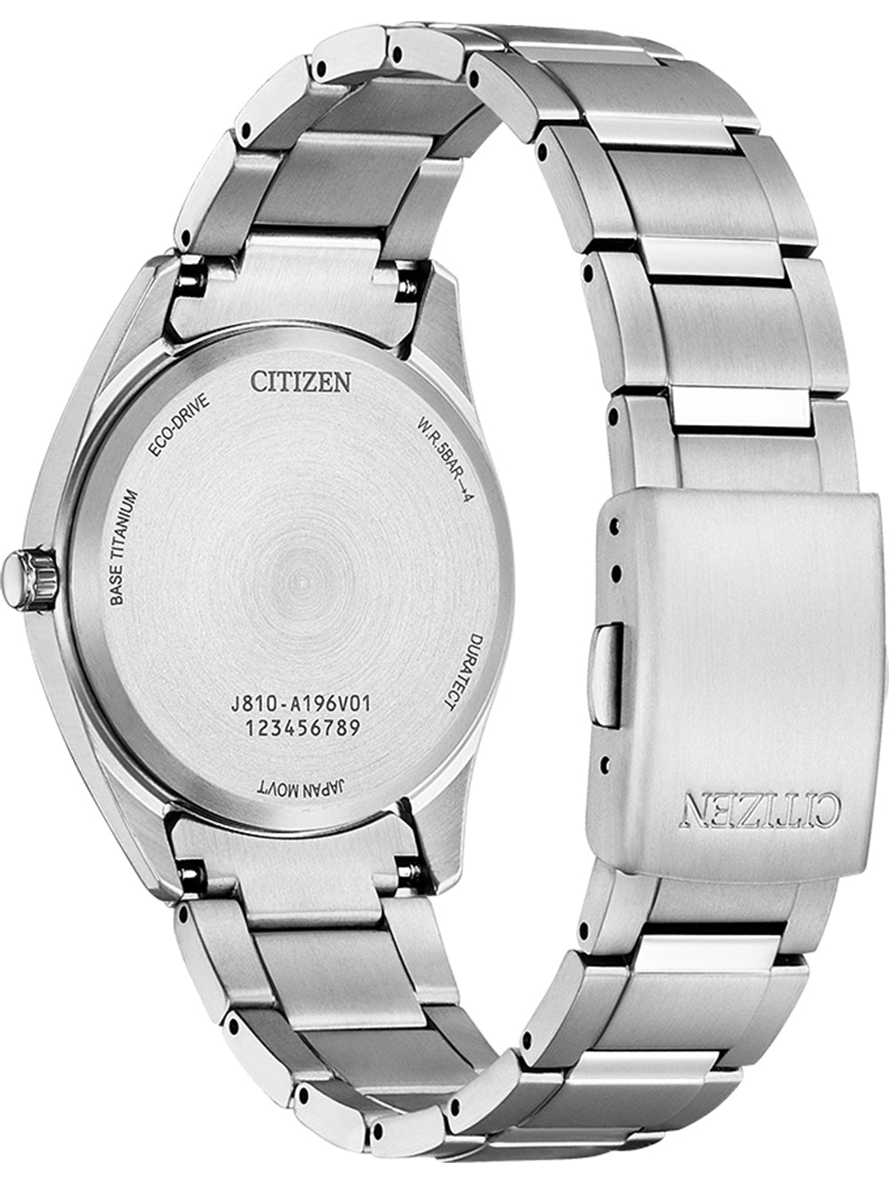 CITIZEN Damen Quarzuhr mit Datum aus Kunststoff 43 mm FE6151-82L – Detailansicht