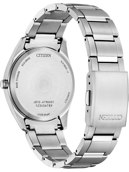 CITIZEN Damen Quarzuhr mit Datum aus Kunststoff 43 mm FE6151-82L – Detailansicht