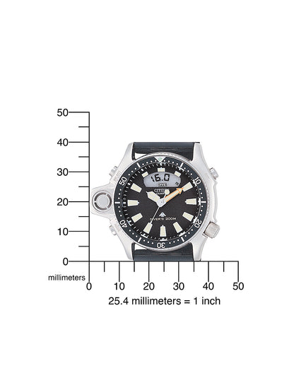CITIZEN JP2000-08E Multifunction Armbanduhr 44 mm ansicht-3
