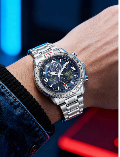 CITIZEN JY8100-80L Analoguhr Armbanduhr 40 mm ansicht-2