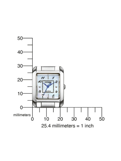 CITIZEN L SQUARE EW5600-87D Armbanduhr ansicht-3