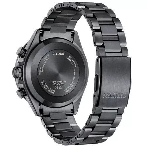 CITIZEN Mod. ATTESA TITANIUM ECO DRIVE SATELLITE WAVE GPS Special Pack ***SPECIAL PRICE*** CC4059-64L World Time Armbanduhr 44.5 mm ansicht-2