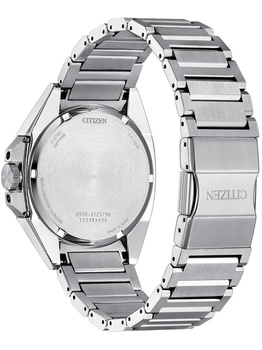 CITIZEN NB6010-81E Analoguhr Armbanduhr 39 mm ansicht-2