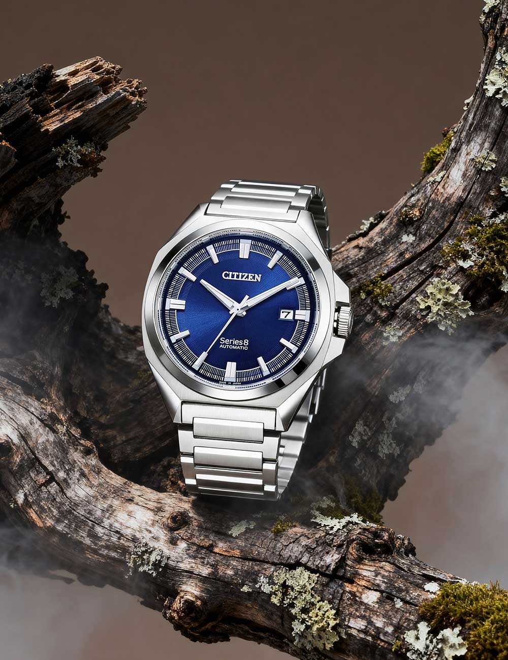 CITIZEN NB6010-81L Analoguhr Armbanduhr 43 mm