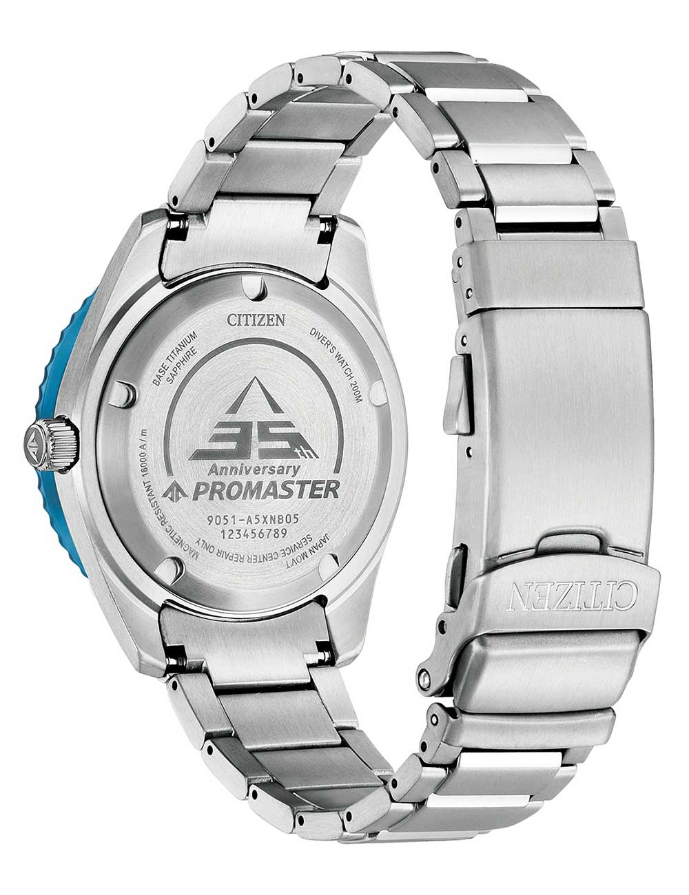 CITIZEN NB6026-56L Analoguhr Armbanduhr 46 mm ansicht-2
