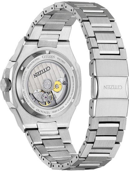 CITIZEN NB6034-58L Analoguhr Armbanduhr 39 mm ansicht-2
