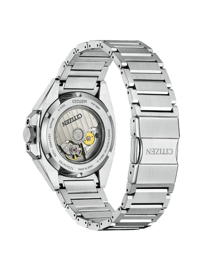 CITIZEN NB6050-51W Analoguhr Armbanduhr 46 mm ansicht-2