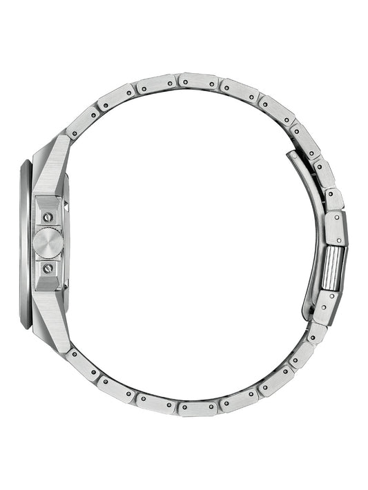 CITIZEN Herren Quarzuhr mit Datum aus Kunststoff 46 mm NB6050-51W – Produktansicht