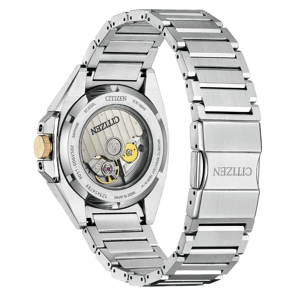 CITIZEN NB6059-57P Analoguhr Armbanduhr 40 mm ansicht-2