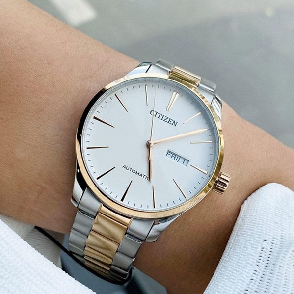CITIZEN NH8356-87A Calendar Armbanduhr 40 mm ansicht-3