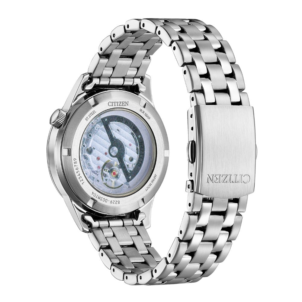 CITIZEN Herren Quarzuhr mit Datum aus Kunststoff 38 mm NH9131-73L – Detailansicht