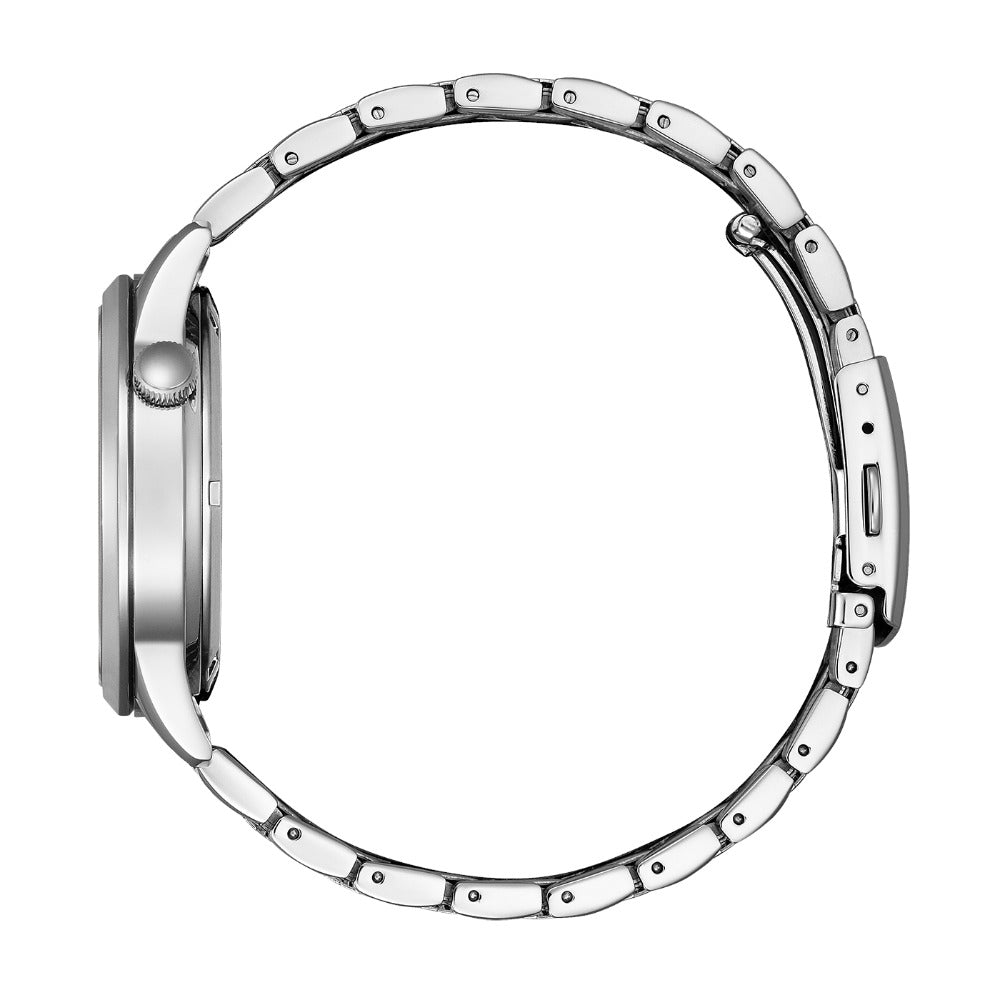 CITIZEN Herren Quarzuhr mit Datum aus Kunststoff 38 mm NH9131-73L – Produktansicht