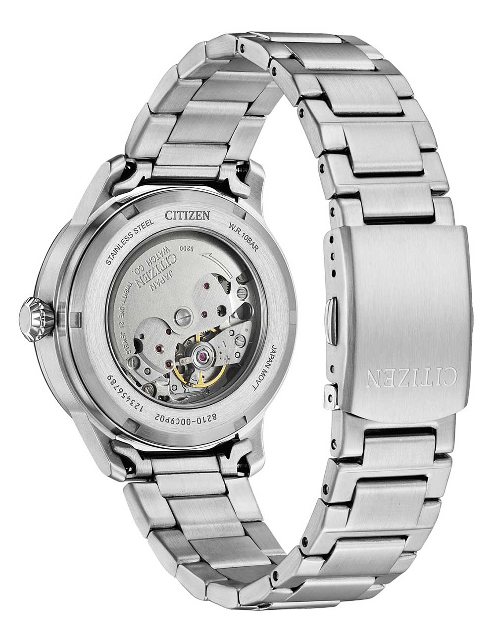 CITIZEN NJ0190-51X Analoguhr Armbanduhr ansicht-2