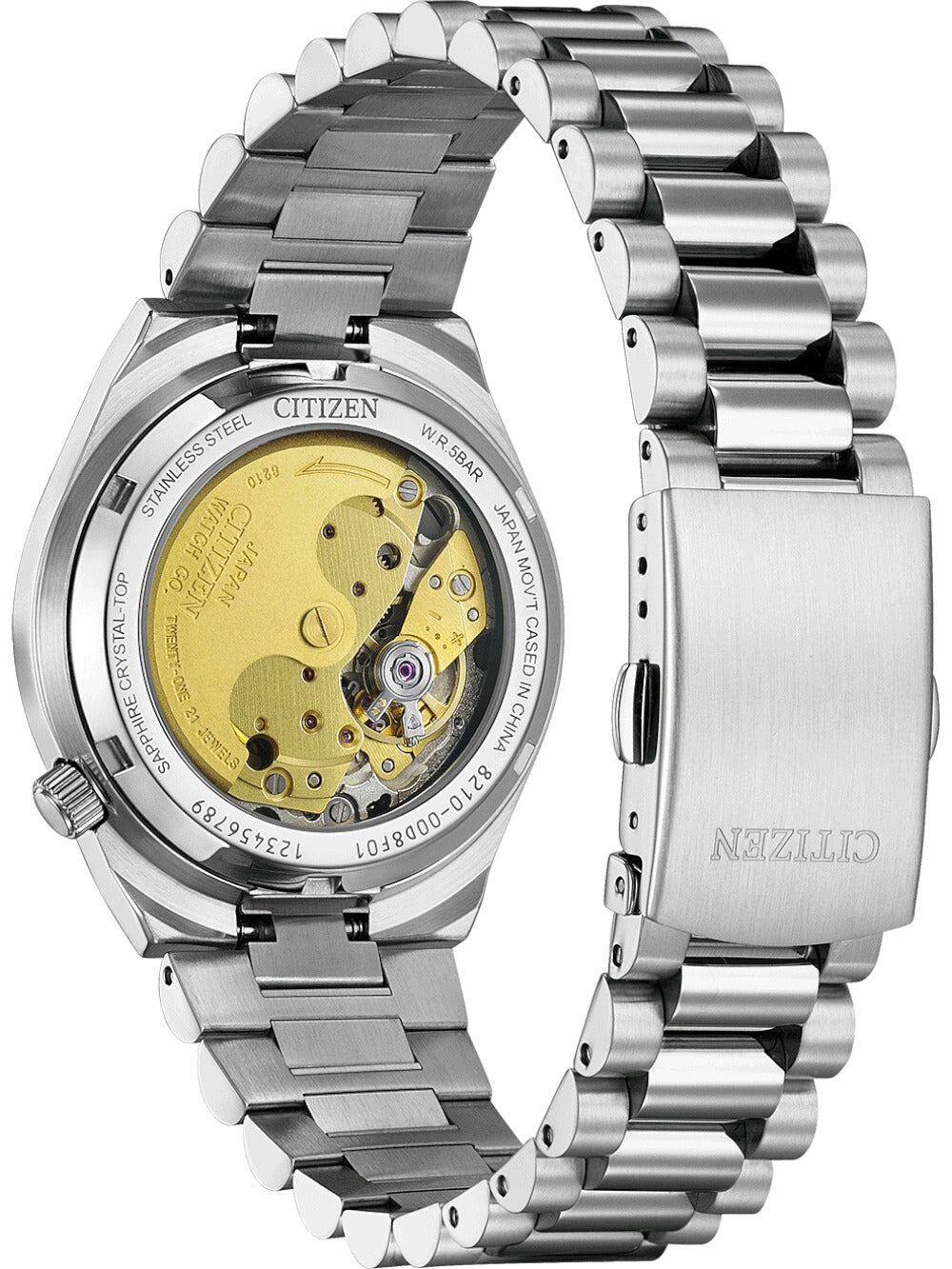 CITIZEN NJ0200-50M Analoguhr Armbanduhr 46 mm ansicht-2