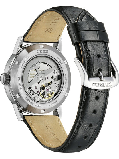 CITIZEN NJ0210-05E Analoguhr Armbanduhr 39 mm ansicht-2