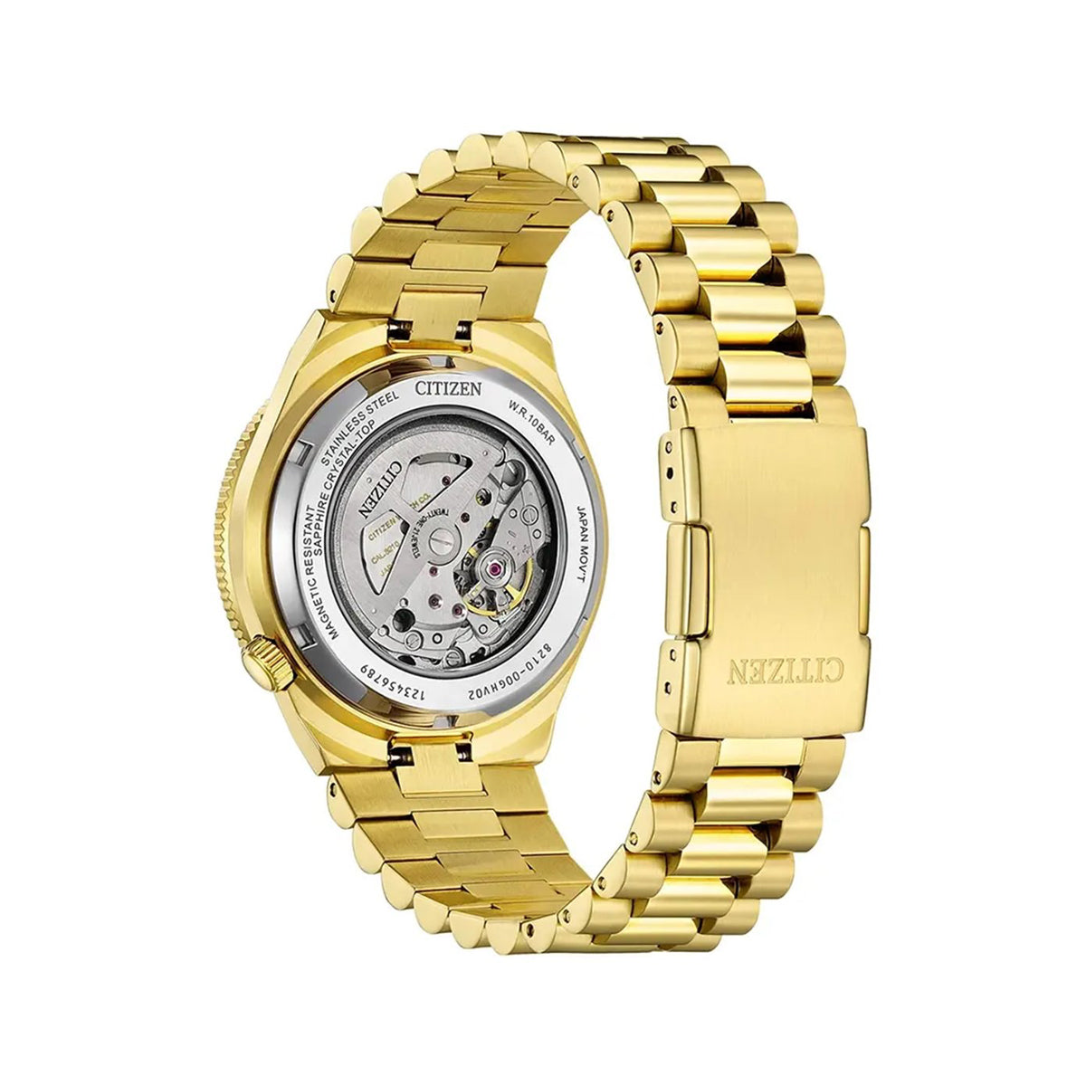 CITIZEN NJ0232-53X Analoguhr Armbanduhr 46 mm ansicht-2