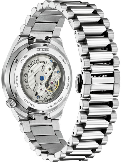 CITIZEN Herren Quarzuhr mit Datum 38 mm NK5010-51L – Detailansicht