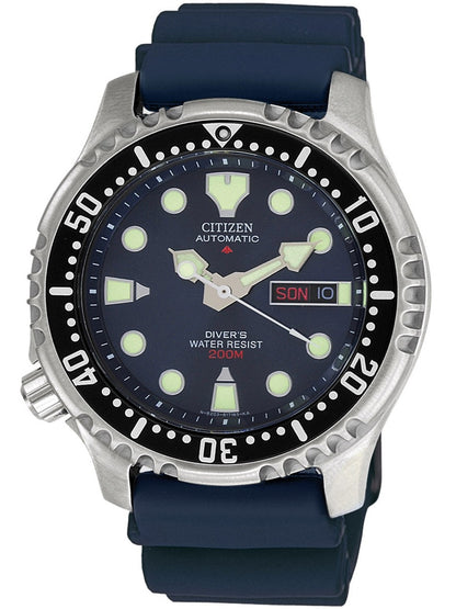 CITIZEN NY0040-17LC Analoguhr Armbanduhr 46 mm ansicht-3