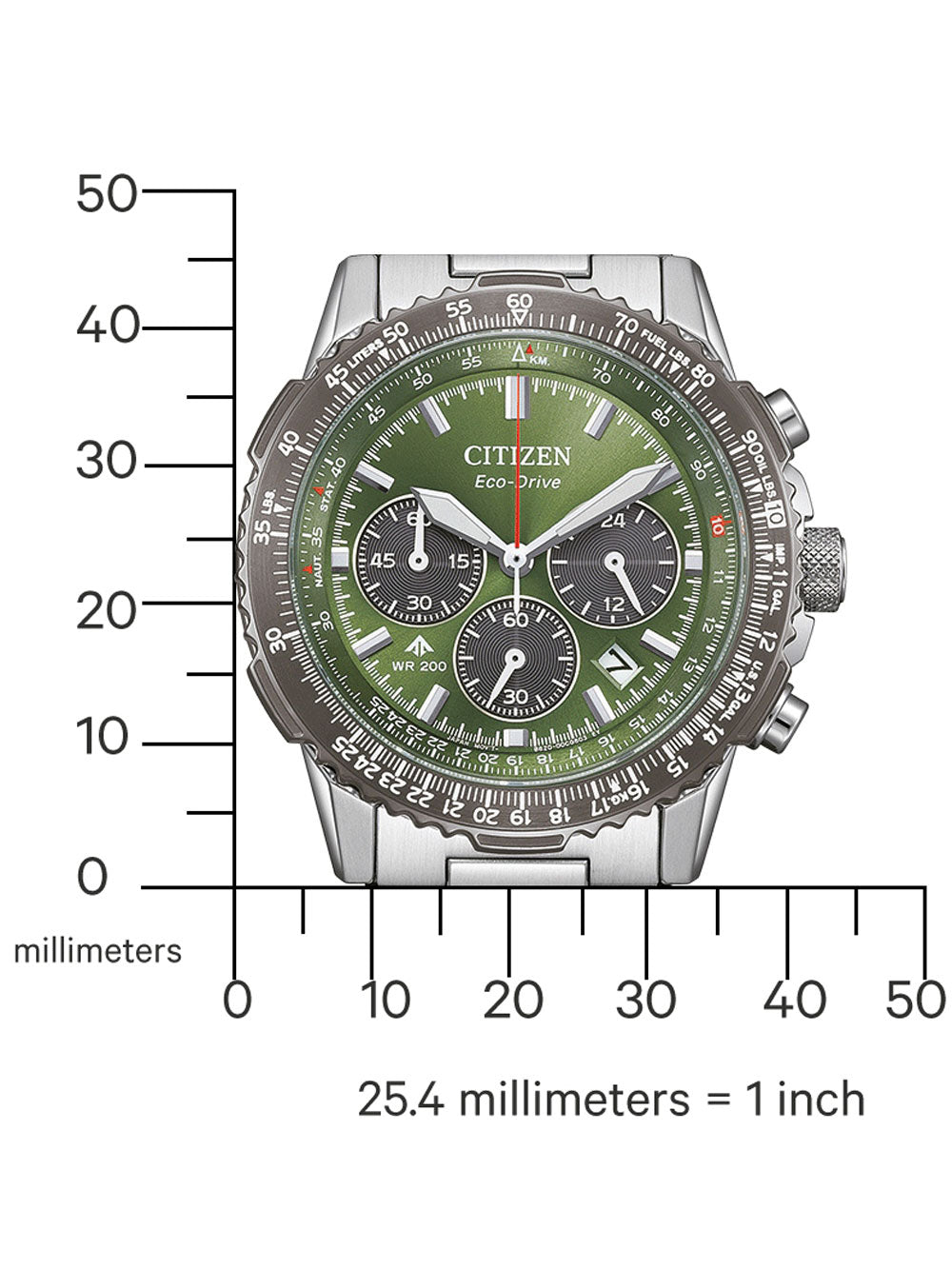 CITIZEN PROMASTER NAVIHAWK CA4664-60W Armbanduhr ansicht-3