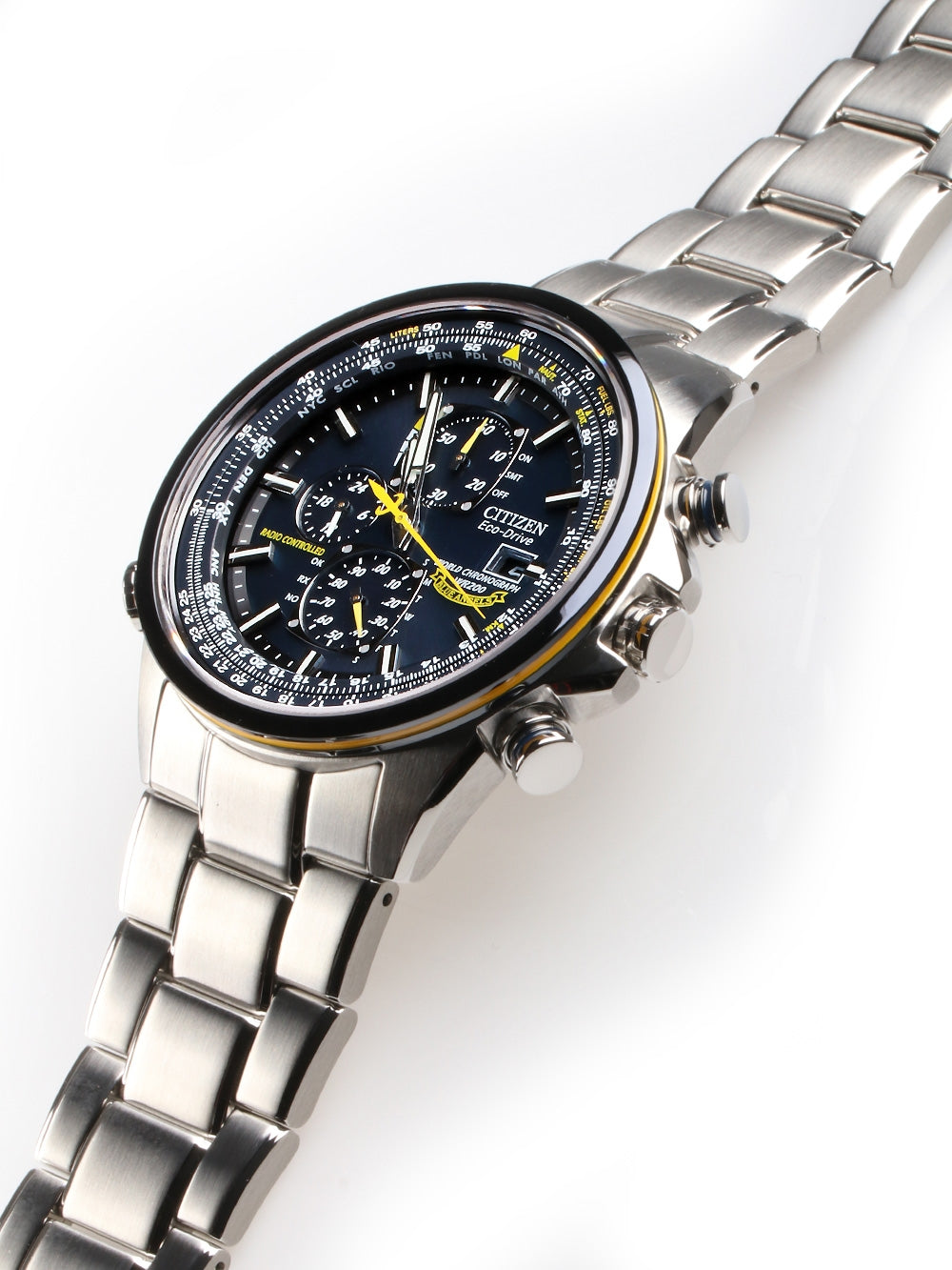 CITIZEN PROMASTER SKY BLUE ANGELS AT8020-54L Analoguhr Armbanduhr 38 mm Blau