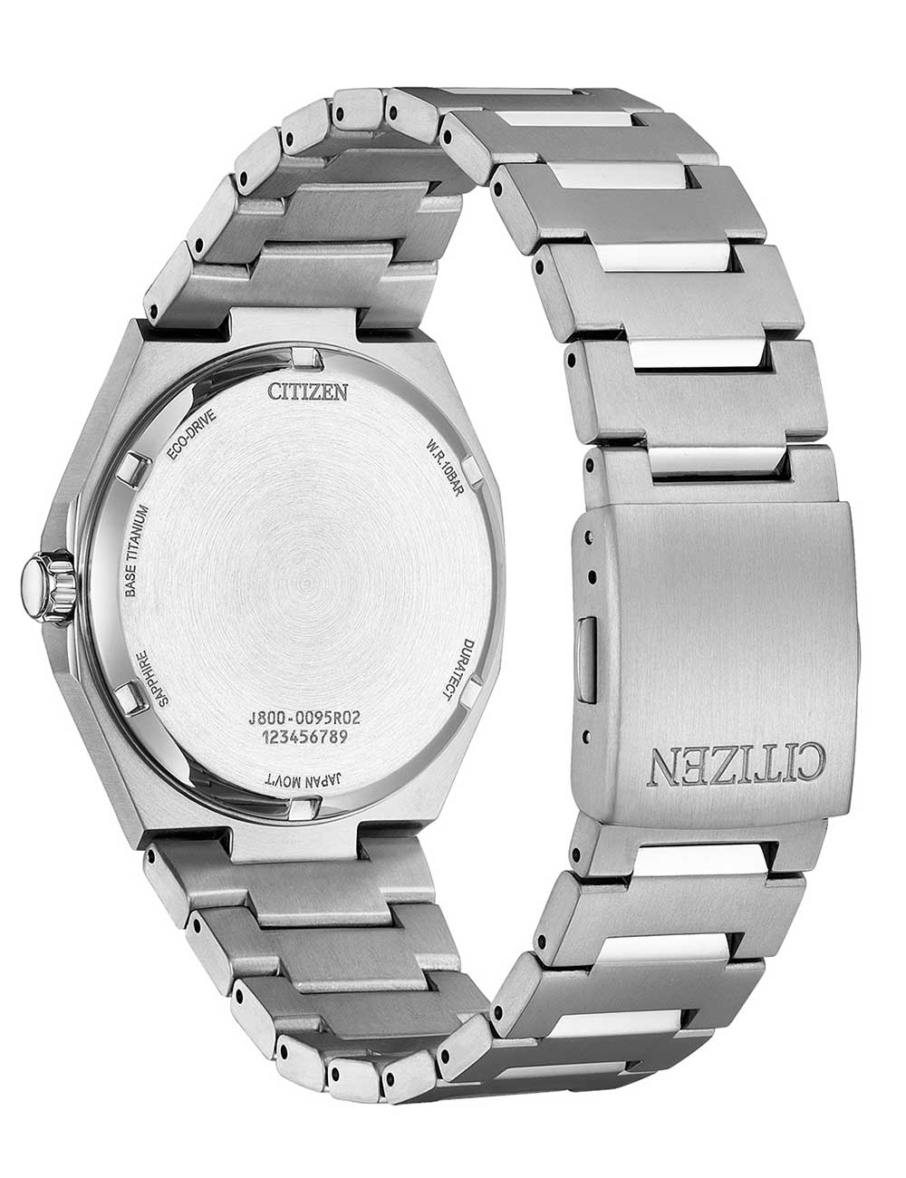 CITIZEN ZENSHIN SUPER TITANIUM AW0130-85XC Analoguhr Armbanduhr 43 mm ansicht-2