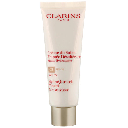 Clarins, Hydraquench, Hydratisierend, Creme-Grundierung, 03, Pfirsich, SPF 15, 50 ml *Tester