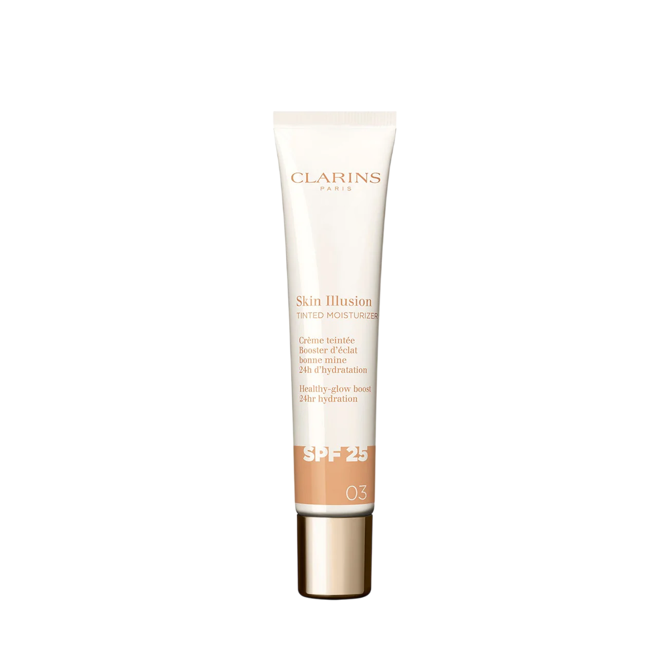 Clarins Clarins, Skin Illusion, Hydratisierend, Getönte Feuchtigkeitscreme, 03, SPF 25, 40 ml Regular