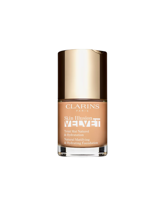 Clarins Clarins, Skin Illusion Velvet Foundation, Matt, Flüssige Grundierung, 107C, Beige, 30 ml Regular