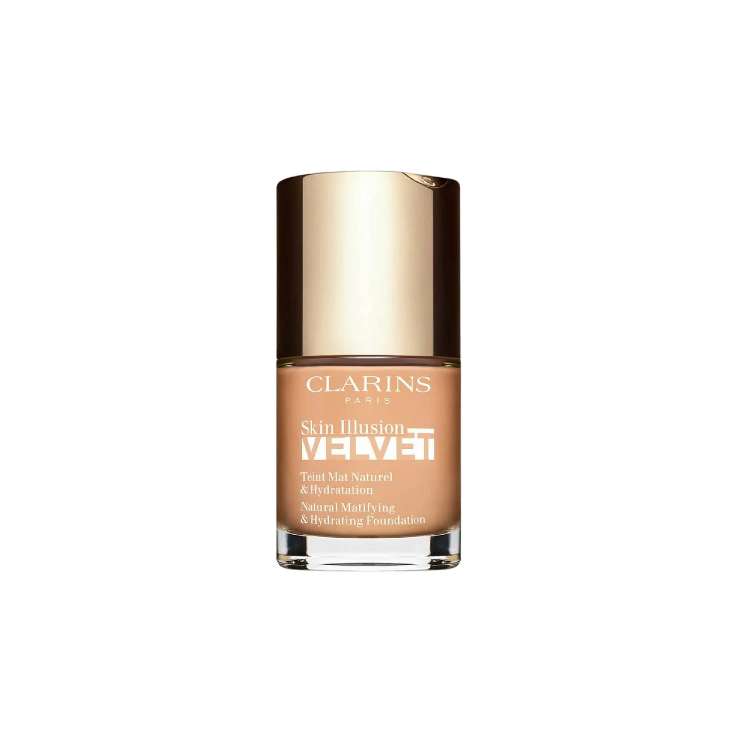 Clarins Clarins, Skin Illusion Velvet, Matte Optimierungs-Komplex, Flüssige Grundierung, 108,3, Organza, 30 ml Regular