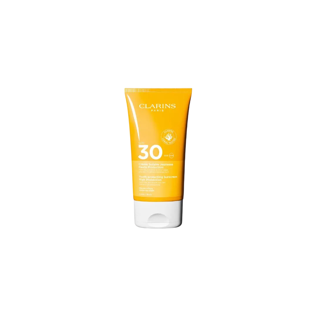 Clarins Clarins, Sun Care, Feuchtigkeitsspendend, UV-Schutz, Sonnencreme, SPF 30, 150 ml Regular