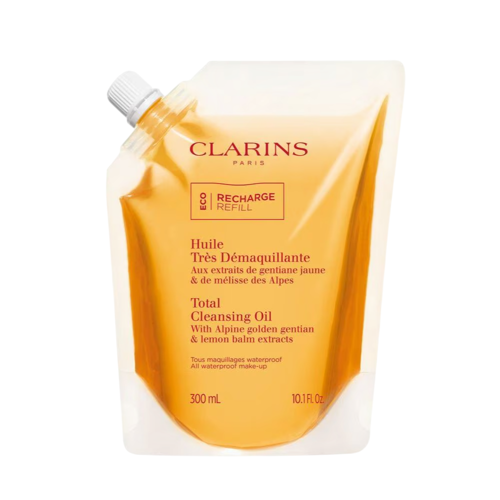 Clarins Clarins, Total, Alpine Herbs, Make-up-Entfernung, Reinigungsöl, Für Gesicht & Augen, Nachfüllen, 300 ml Regular