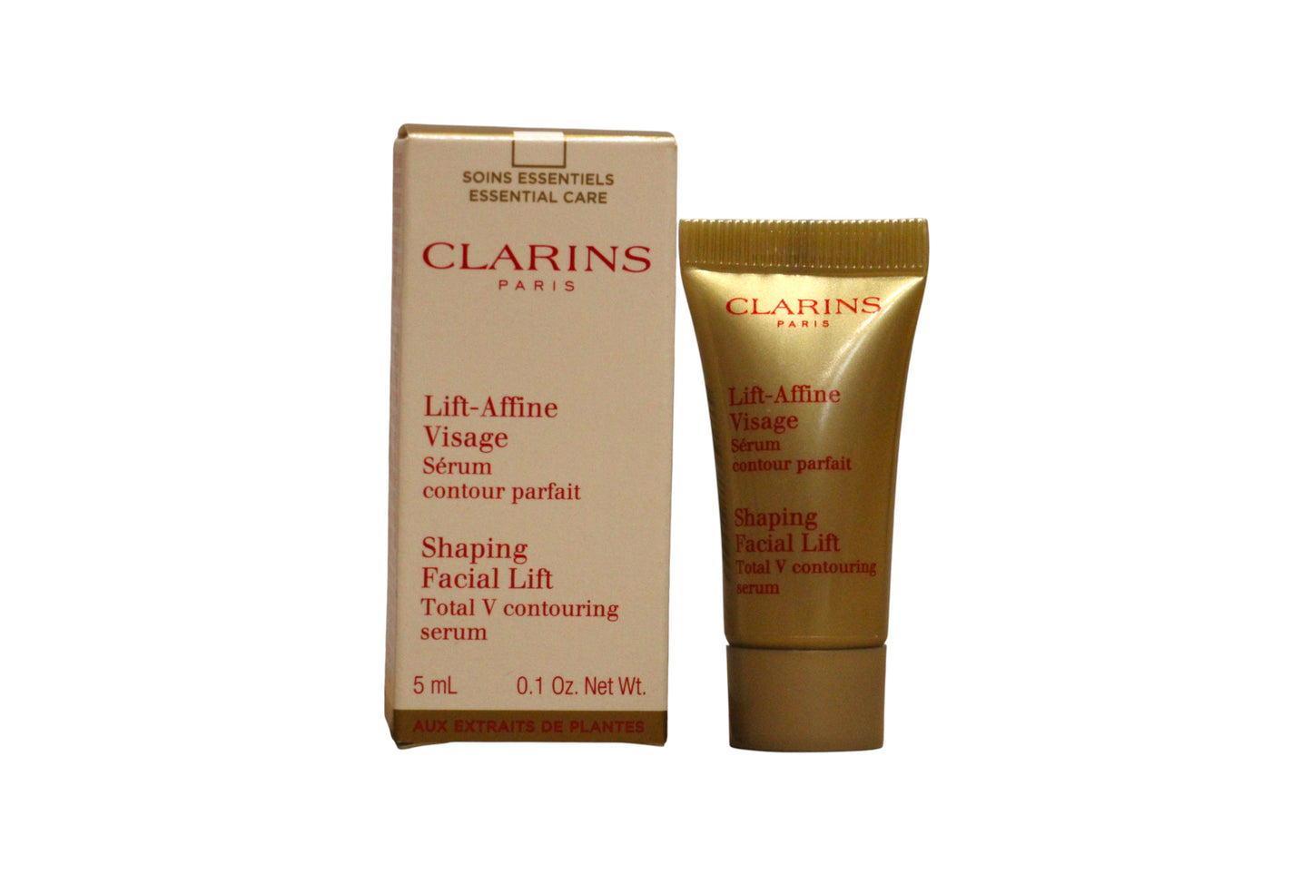 Clarins Clarins, V Shaping Facial Lift, Hyaluronsäure, Heben, Tag & Nacht, Serum, Für das Gesicht, 5 ml Regular