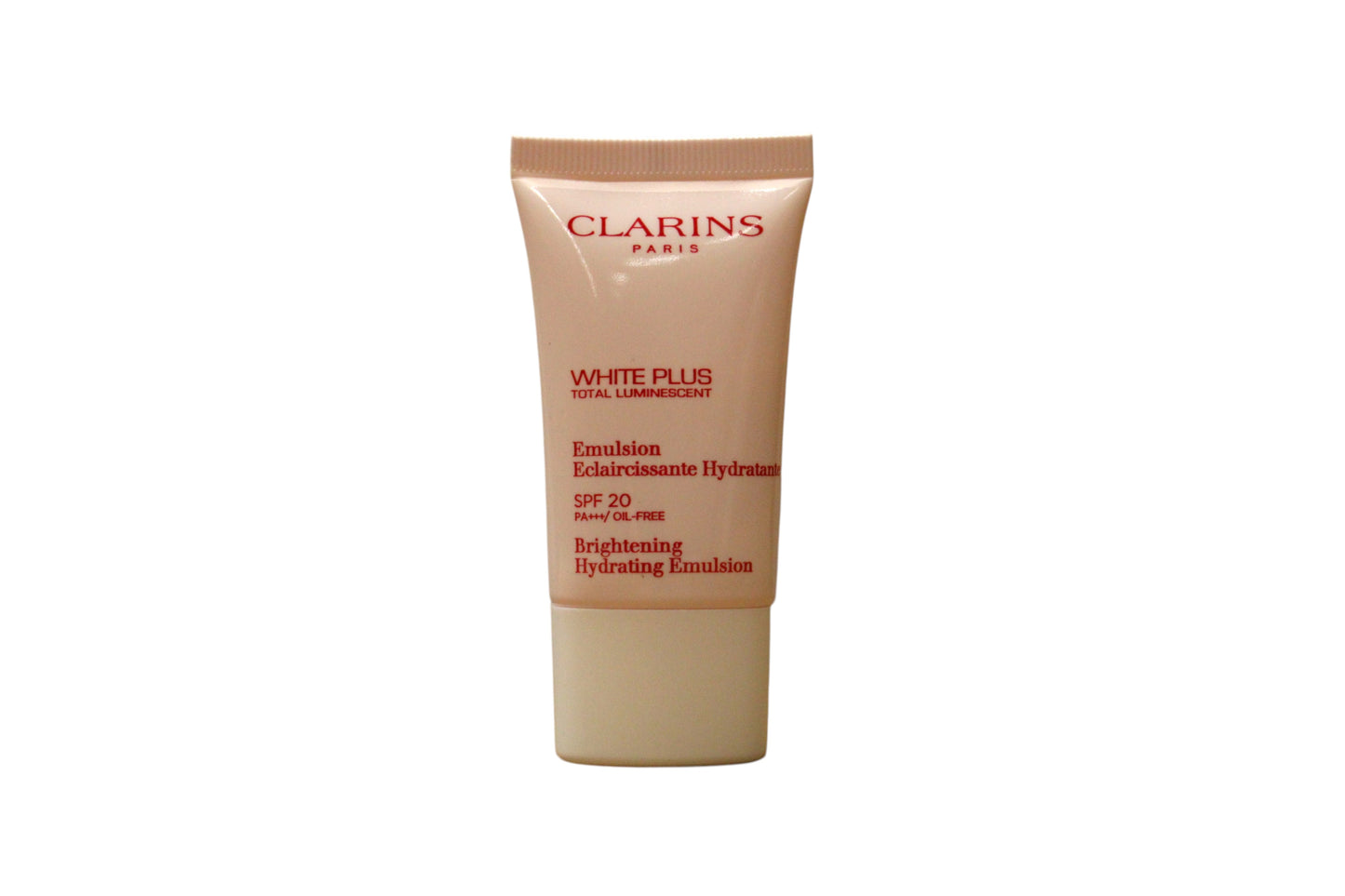 Clarins Clarins, White Plus Total Luminescent, Aufhellung, Tag, Emulsion, Für das Gesicht, 20 SPF, 15 ml Regular