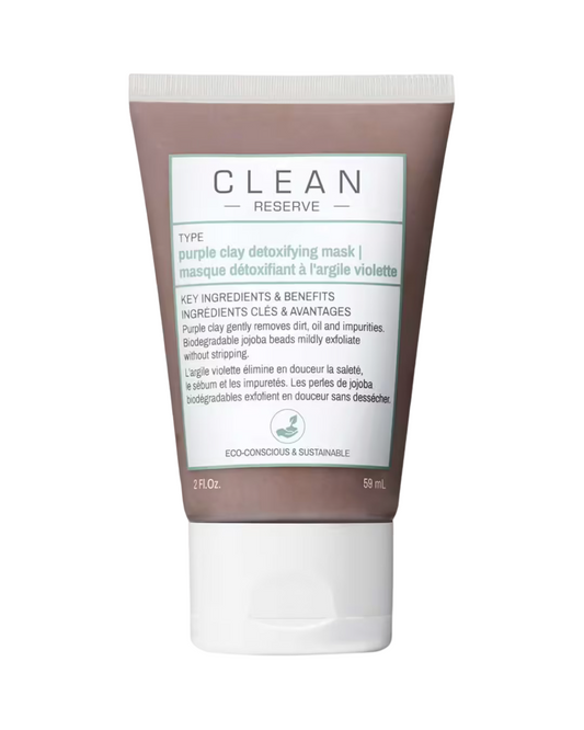 Clean Clean, Reserve - Purple Clay, Entgiftend, Tonerde-Maske, 59 ml Regular