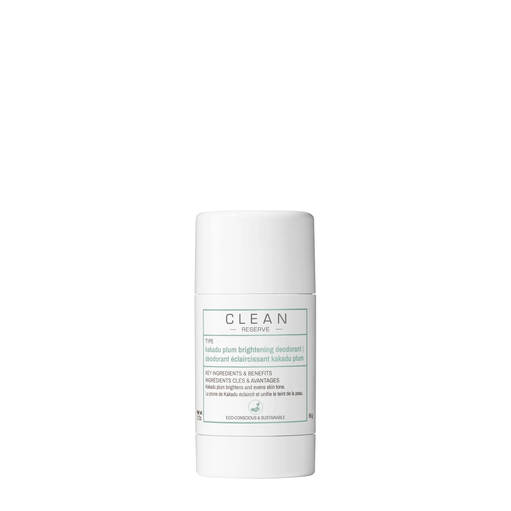 Clean Clean, Reserve, Kakadu-Pflaume, Aufhellung, Deodorant-Stick, Unisex, 56 g Regular