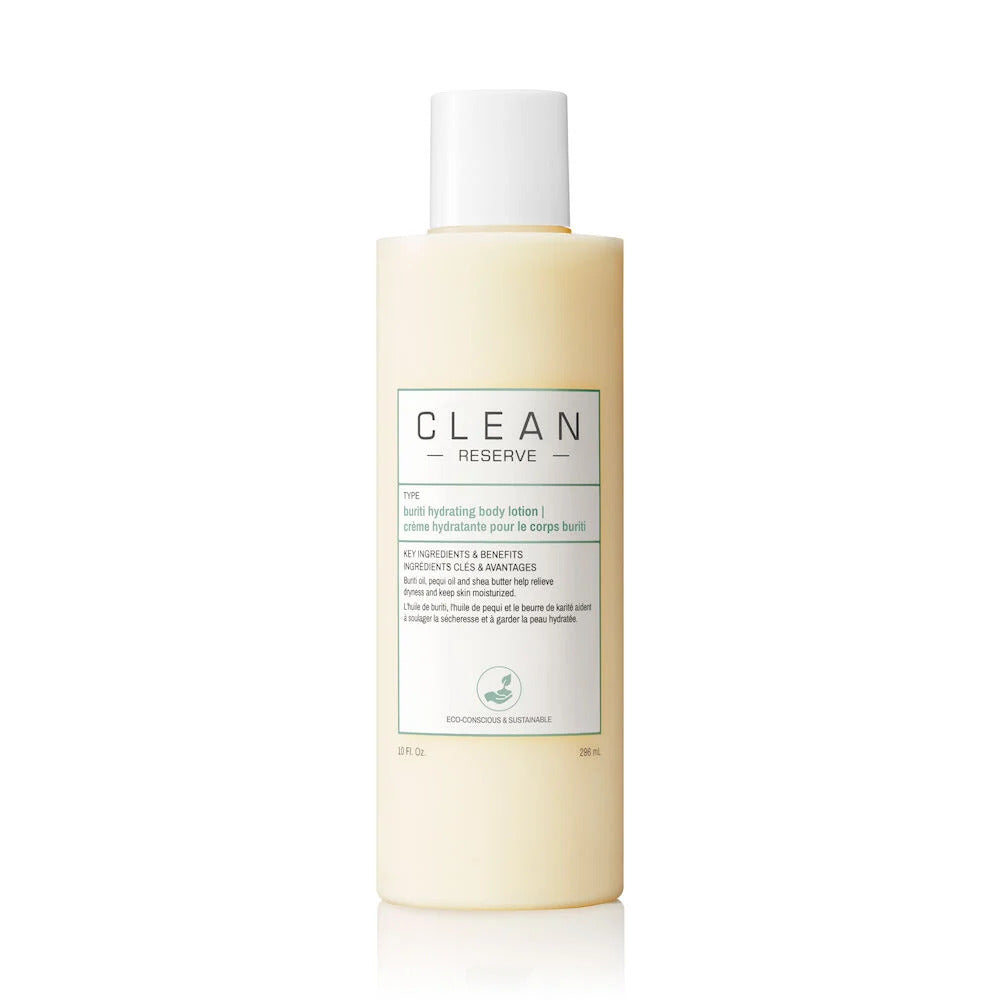 Clean Clean, Reserve, Buriti-Öl, Hydratisierend, Körperlotion, 296 ml Regular
