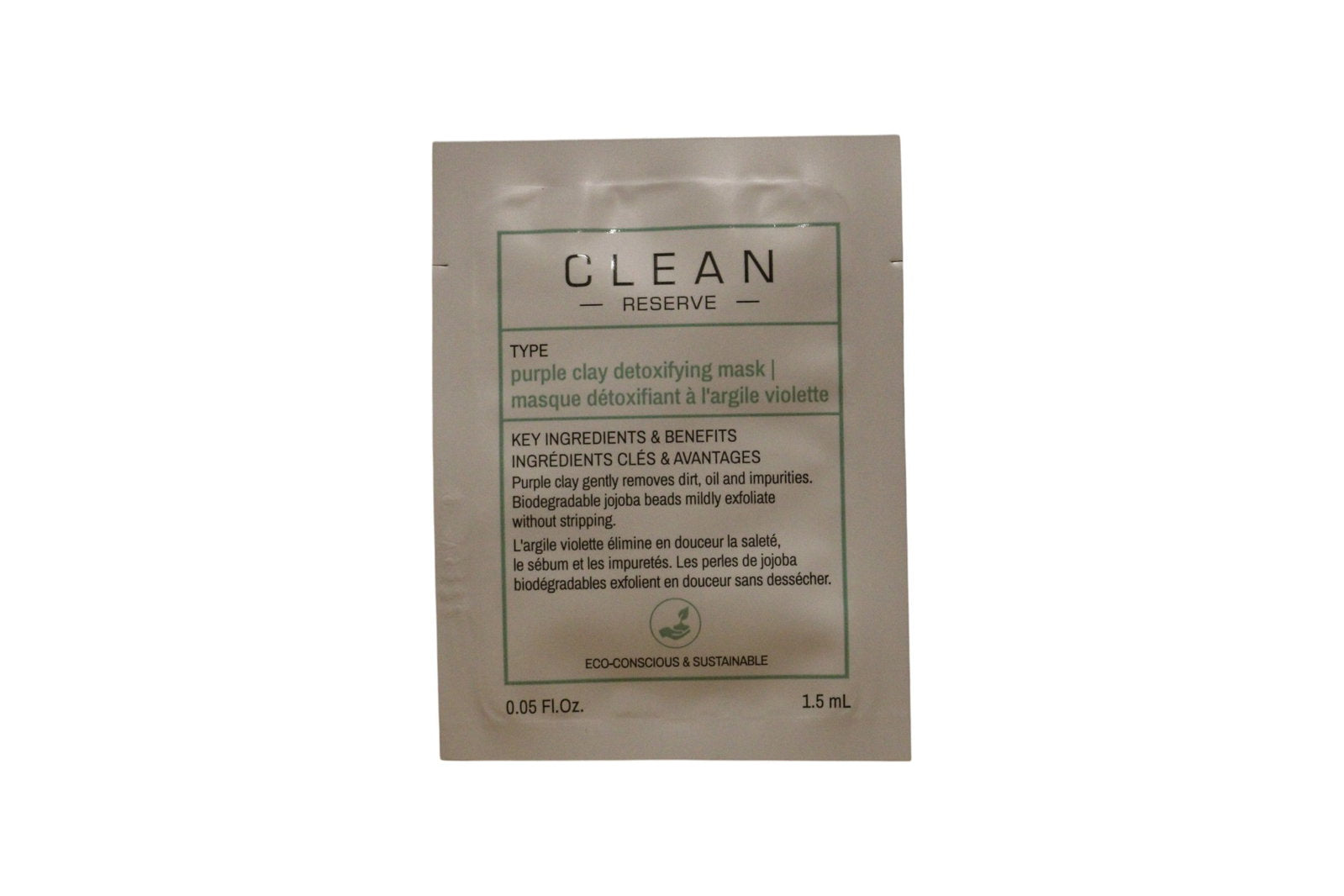 Clean Clean, Reserve - Purple Clay, Entgiftend, Tonerde-Maske, 1.5 ml *Muster Sample