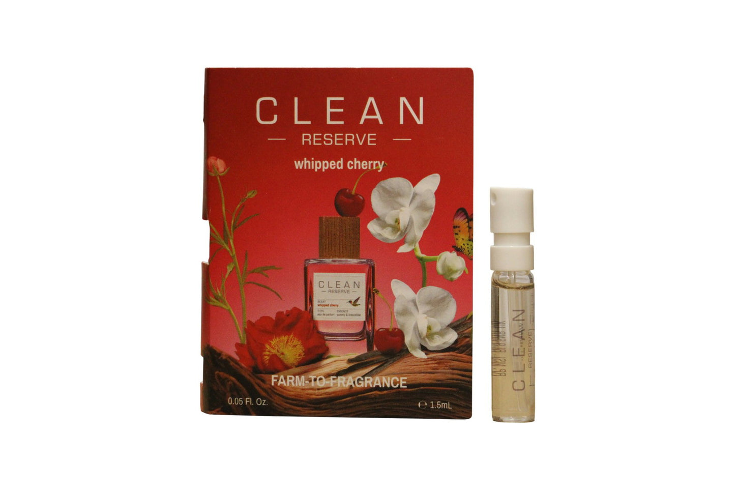 Clean Clean, Reserve Whipped Cherry, Eau de Parfum, Unisex, 1.5 ml Fläschchen Vial