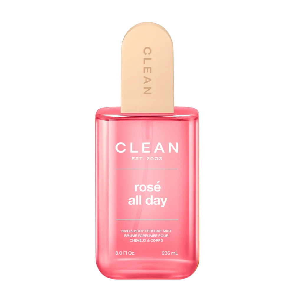 Clean Clean, Rose All Day, Duftnebel für das Haar, Für Frauen, 236 ml *Tester