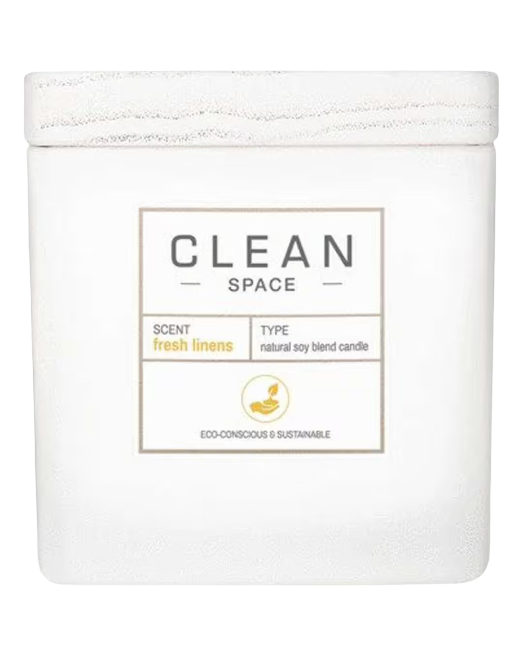 Clean Clean, Space Fresh Linens, Duftkerze, 227 g Regular