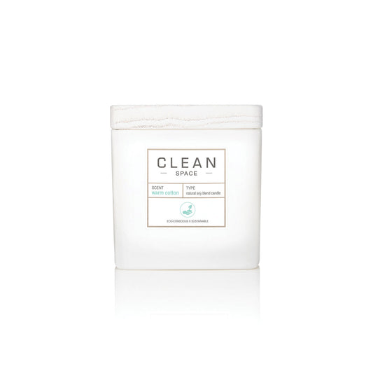 Clean Clean, Space Warm Cotton, Duftkerze, 227 g Regular