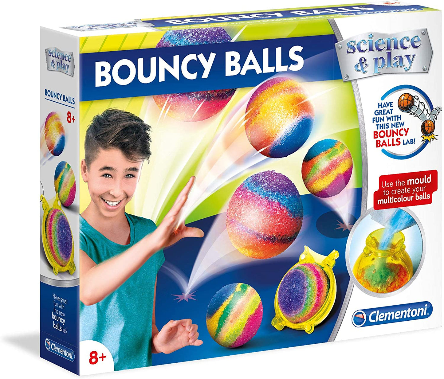 Clementoni Wissenschaftsspielset Clementoni, Science & Play, Springbälle, Für Jungen, 8+ jahre Regular