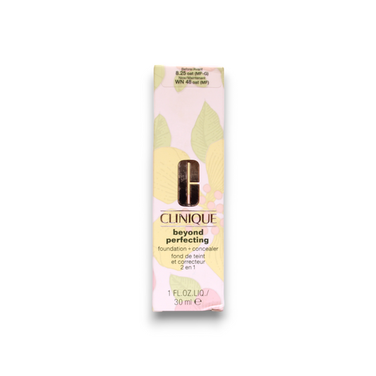 Clinique Clinique, Beyond Perfecting, Parabenfrei, Mattes Finish, Flüssige Grundierung & Concealer 2-in-1, 48, Hafer, 30 ml R