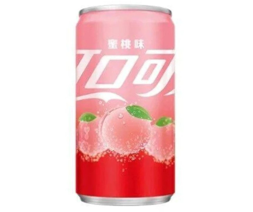 Coca Cola Asia Peach 330ml - Candyshop.ch