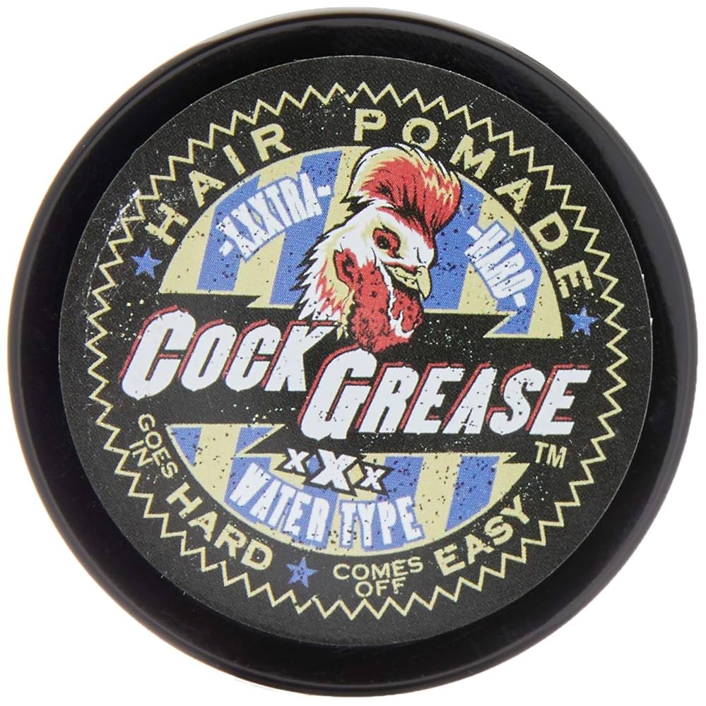 Cock Grease Cock Grease, Xxxtra Hard XXX, Haarstyling-Pomade, Mattes Finish, Extra Halt, 50 g Regular